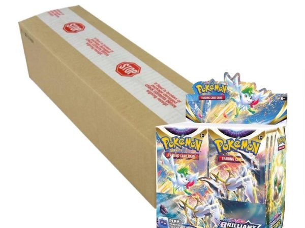Brilliant Stars Booster Box Case - 216 Packs - Sealed - New