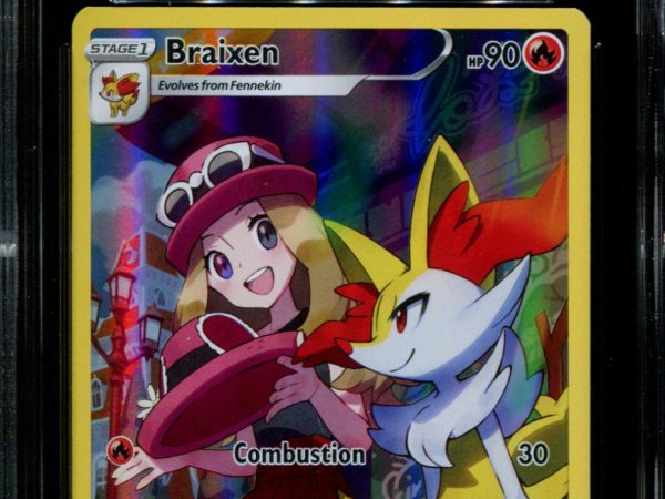 Braixen - TG01/TG30 - CGC 9 - Silver Tempest - Character Rare - Pokemon - 5041
