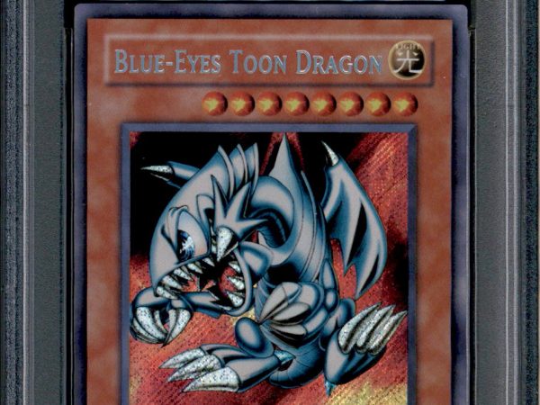 Blue-Eyes Toon Dragon - SRL-000 - PSA 9 - Secret - Spell Ruler - Yu-Gi-Oh - 72832