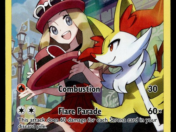 Braixen - TG01/TG30 - NM - Full Art - Silver Tempest - Pokemon - A6-2