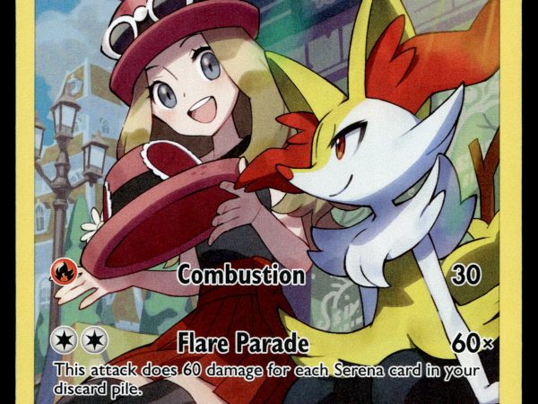 Braixen - TG01/TG30 - NM - Full Art - Silver Tempest - Pokemon - A6-6