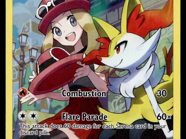 Braixen - TG01/TG30 - NM - Full Art - Silver Tempest - Pokemon - A6-1