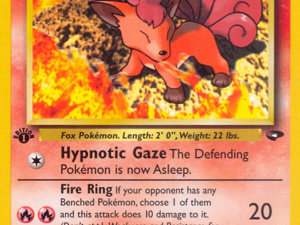 Brock's Vulpix (37/132) [Gym Challenge 1st Edition]