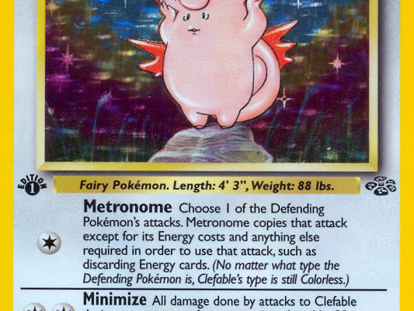 Clefable (1/64) [Jungle 1st Edition]