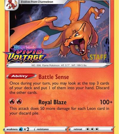 Charizard (SWSH066) (Staff Prerelease Promo) [Sword & Shield: Black Star Promos]