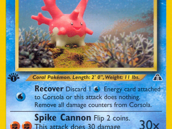 Corsola (37/75) [Neo Discovery 1st Edition]