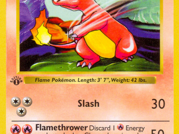 Charmeleon (24/102) (Shadowless) [Base Set 1st Edition]