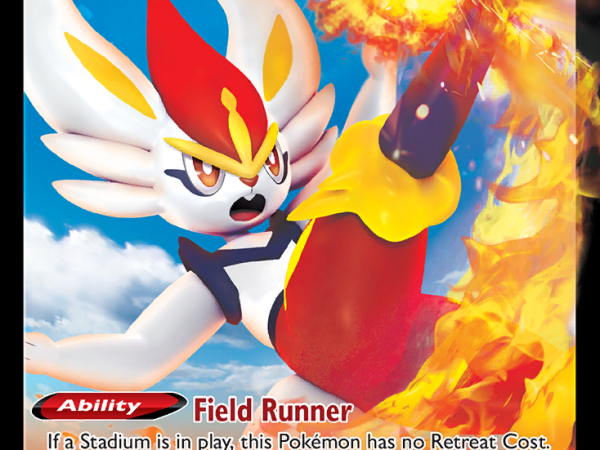 Cinderace V (SWSH015) (Jumbo Card) [Sword & Shield: Black Star Promos]
