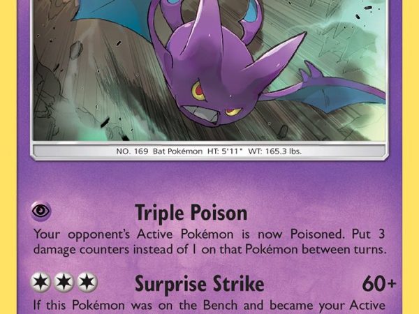 Crobat (56/149) (Cosmos Holo) (Blister Exclusive) [Sun & Moon: Base Set]