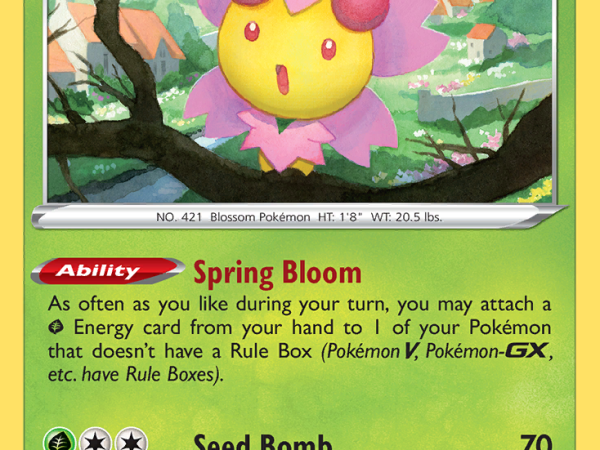 Cherrim (008/163) (Theme Deck Exclusive) [Sword & Shield: Battle Styles]
