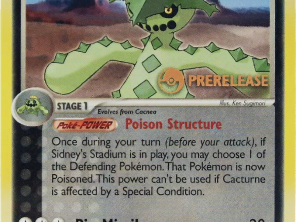 Cacturne (27/108) (Prerelease Promo) [EX: Power Keepers]