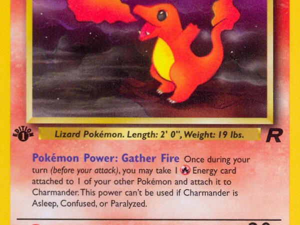 Charmander (50/82) [Team Rocket 1st Edition]
