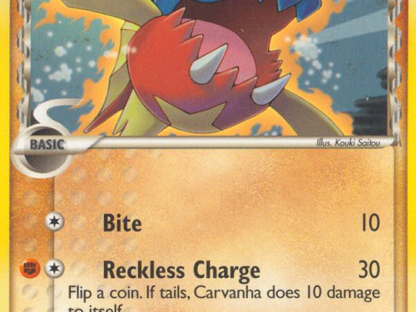 Carvanha (61/110) (Delta Species) [EX: Holon Phantoms]