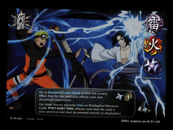 Clash - PR 060 - NM - Foil - Promo - Naruto CCG - E1-52