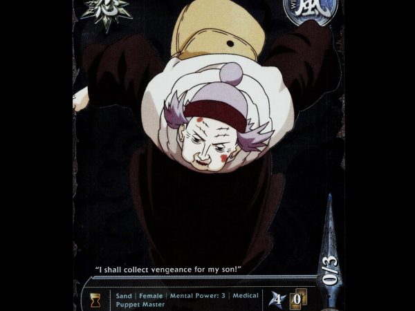 Chiyo - 1268 - NM - 1st Edition Full Art - S22 - Naruto CCG - D3-89