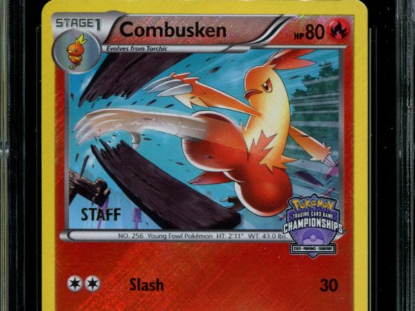 Combusken - 13/111 - CGC 9 - Furious Fists - State Championship Staff - Pokemon - 94034