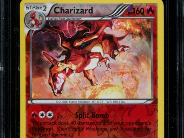 Charizard - 19/113 - CGC 8.5 - Legendary Treasures - Pokemon - 37009