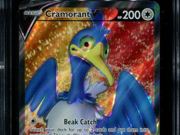 Cramorant V - 198/202 - CGC 9.5 - Full Art - Sword & Shield Base Set - Pokemon - 68087