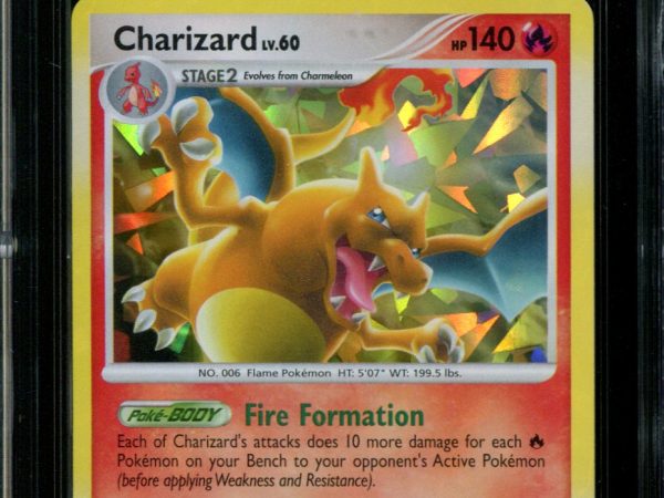 Charizard - 1/99 - CGC 8 - Cracked Ice Holo - Platinum Arceus - 36777