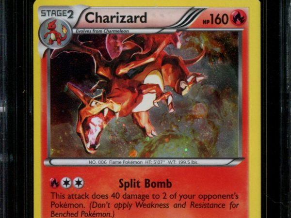 Charizard - 19/113 - CGC 8 - Cosmos Holo - Legendary Treasures - 36769