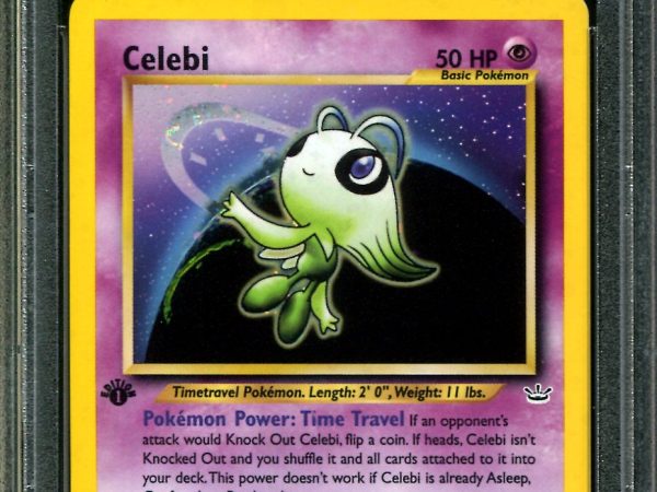 Celebi - 1st Edition - 3/64 - PSA 10 Gem Mint - Neo Revelation - 40194