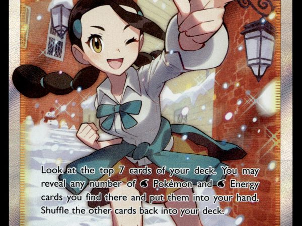 Candice - 189/195 - NM - Full Art - Silver Tempest - Pokemon - A5-50