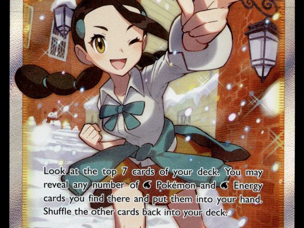 Candice - 189/195 - NM - Full Art - Silver Tempest - Pokemon - A5-47