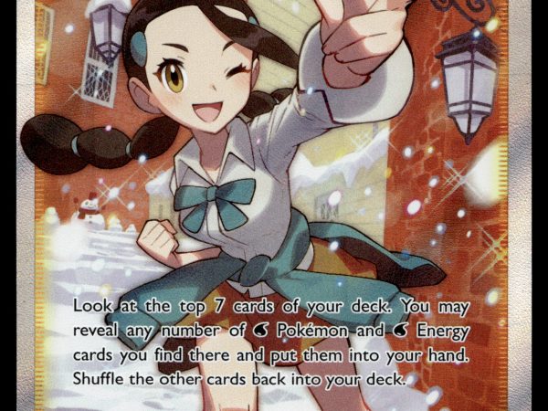 Candice - 189/195 - NM - Full Art - Silver Tempest - Pokemon - A5-44