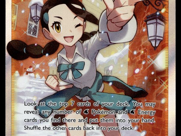 Candice - 189/195 - NM - Full Art - Silver Tempest - Pokemon - A5-45