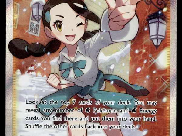 Candice - 189/195 - NM - Full Art - Silver Tempest - Pokemon - A5-48