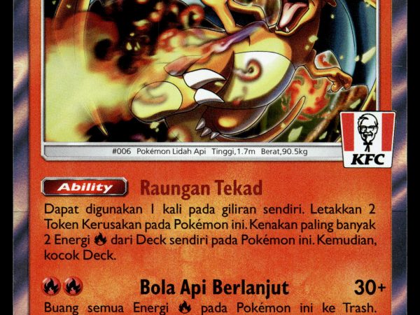Charizard - 181/SM-P - NM - Indonesian - KFC - Promo - Pokemon - A1-41