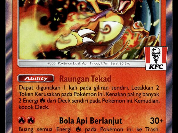 Charizard - 181/SM-P - NM - Indonesian - KFC - Promo - Pokemon - A1-42
