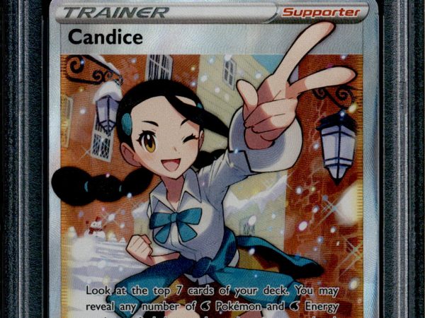 Candice - 189/195 - PSA 7 - Full Art - Silver Tempest - Pokemon - 68723
