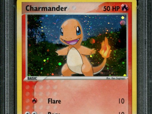 Charmander - 113/112 - PSA 8 - Holo - FRLG - Pokemon - 64985