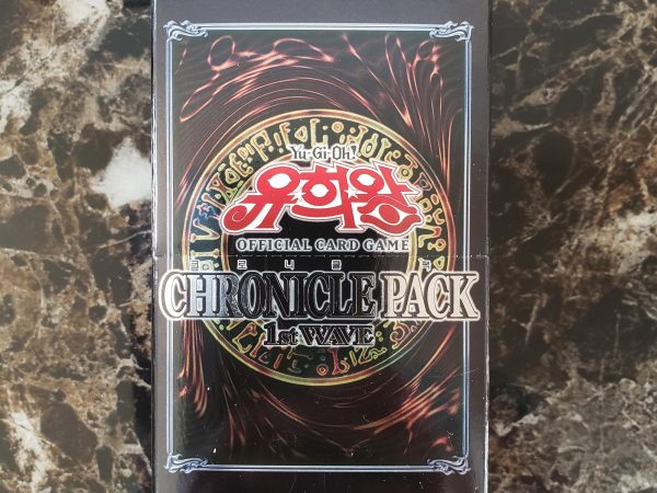 Chronicle 1st Wave - Korean Booster Box - 15x Packs - Yu-Gi-Oh - Sealed - New