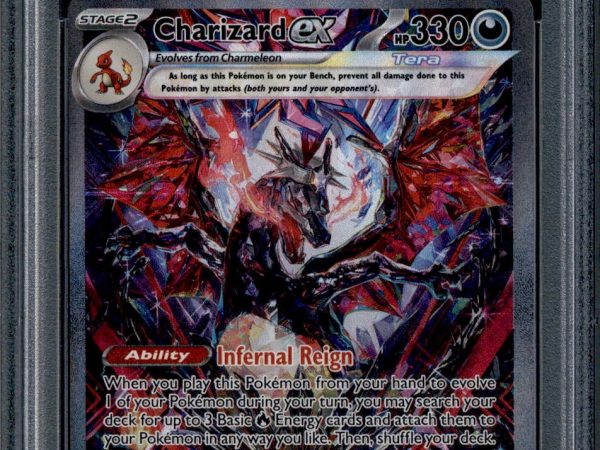 Charizard ex - 234/091 - PSA 9 - SIR - Paldean Fates - Pokemon - 10658