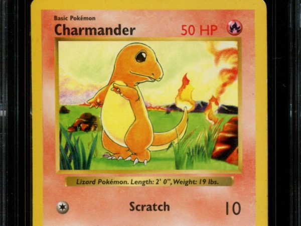Charmander - 46/102 - CGC 6.5 - Shadowless - Base Set - Pokemon - 36160