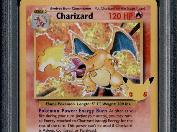 Charizard - 4/102 - PSA 9 - Holo - Celebrations - Pokemon - 76454