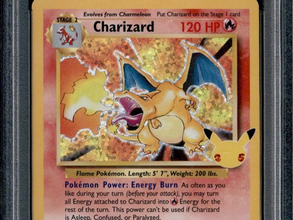 Charizard - 4/102 - PSA 10 - Holo - Celebrations - Pokemon - 76453