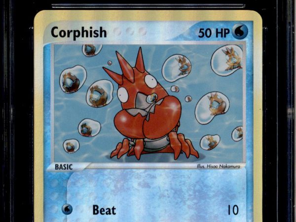 Corphish - 54/97 - CGC 8 - Dragon - Reverse Holo - Pokemon - 83012