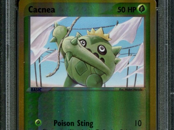 Cacnea - 58/100 - PSA 7 - Reverse Holo - Sandstorm - Pokemon - 80873