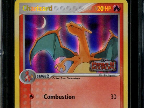 Charizard - 6/108 - CGC 5.5 - Reverse Holo - Power Keepers - 36760