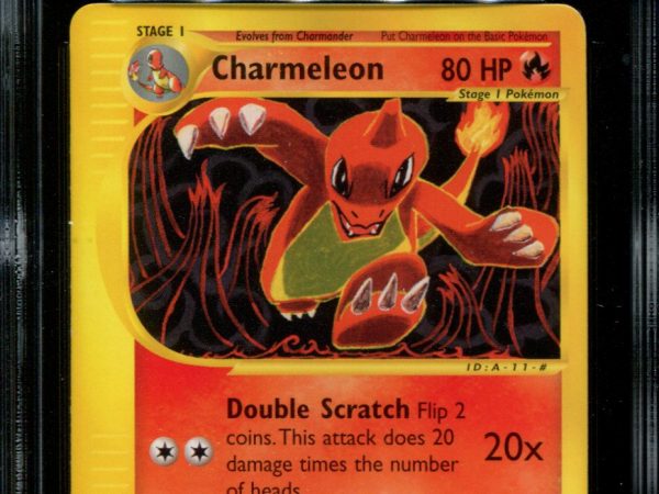 Charmeleon - 73/165 - CGC 8 - Uncommon - Expedition - Pokemon -  15304