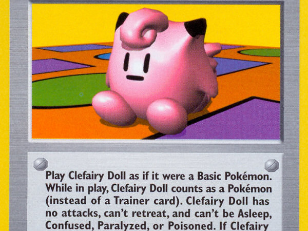 Clefairy Doll (70/102) (Shadowless) [Base Set 1st Edition]