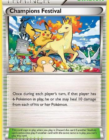 Champions Festival (XY91) (2015) [XY: Black Star Promos]