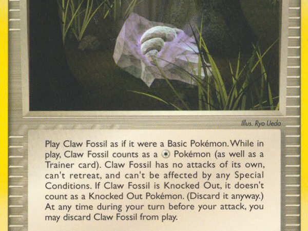 Claw Fossil (78/92) [EX: Legend Maker]