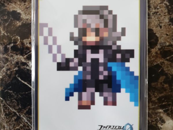 Corrin Female Chibi Pixel Sleeves - Fire Emblem Cipher - 5x Buy a box Sleeves - New