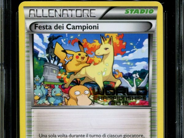 Champions Festival - XY91 - CGC 8.5 - Black Star Promos - Italian - World C. - Pokemon - 94065