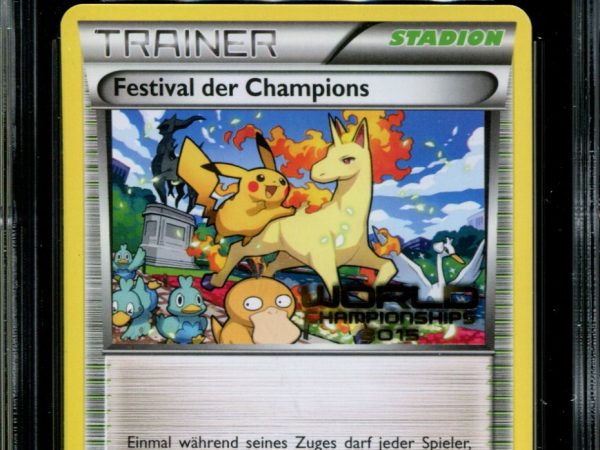 Champions Festival - XY91 - CGC 9 - Black Star Promos - German - World C. - Pokemon - 94062