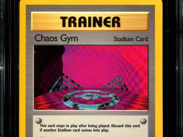 Chaos Gym - 102/132 - CGC 9 - 1st Edition - Gym Challenge - Pokemon - 72081